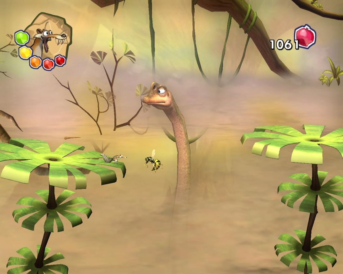 Скриншот из игры Ice Age: Dawn of the Dinosaurs под номером 1