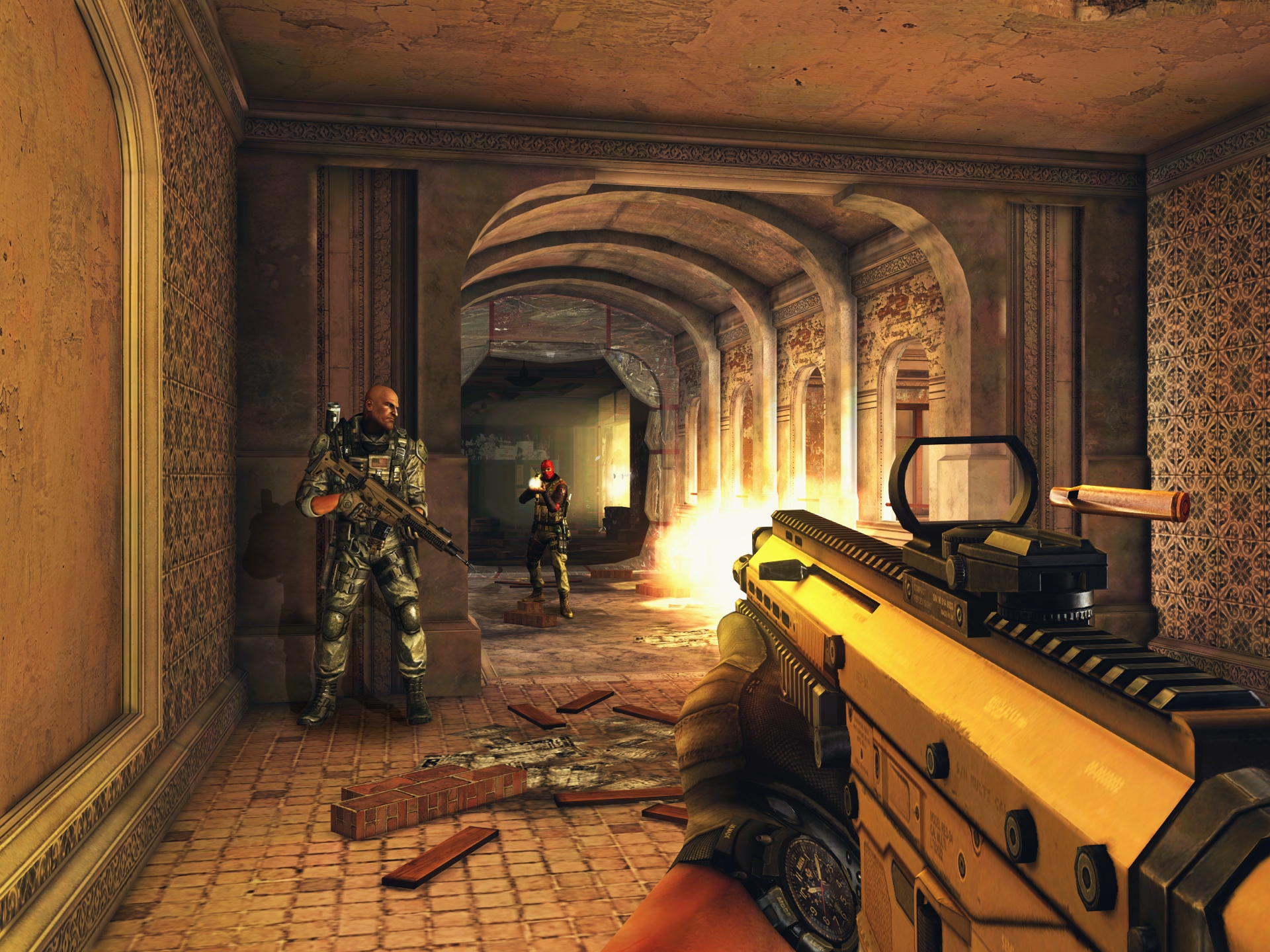 Скриншот из игры Modern Combat 5: Blackout под номером 3