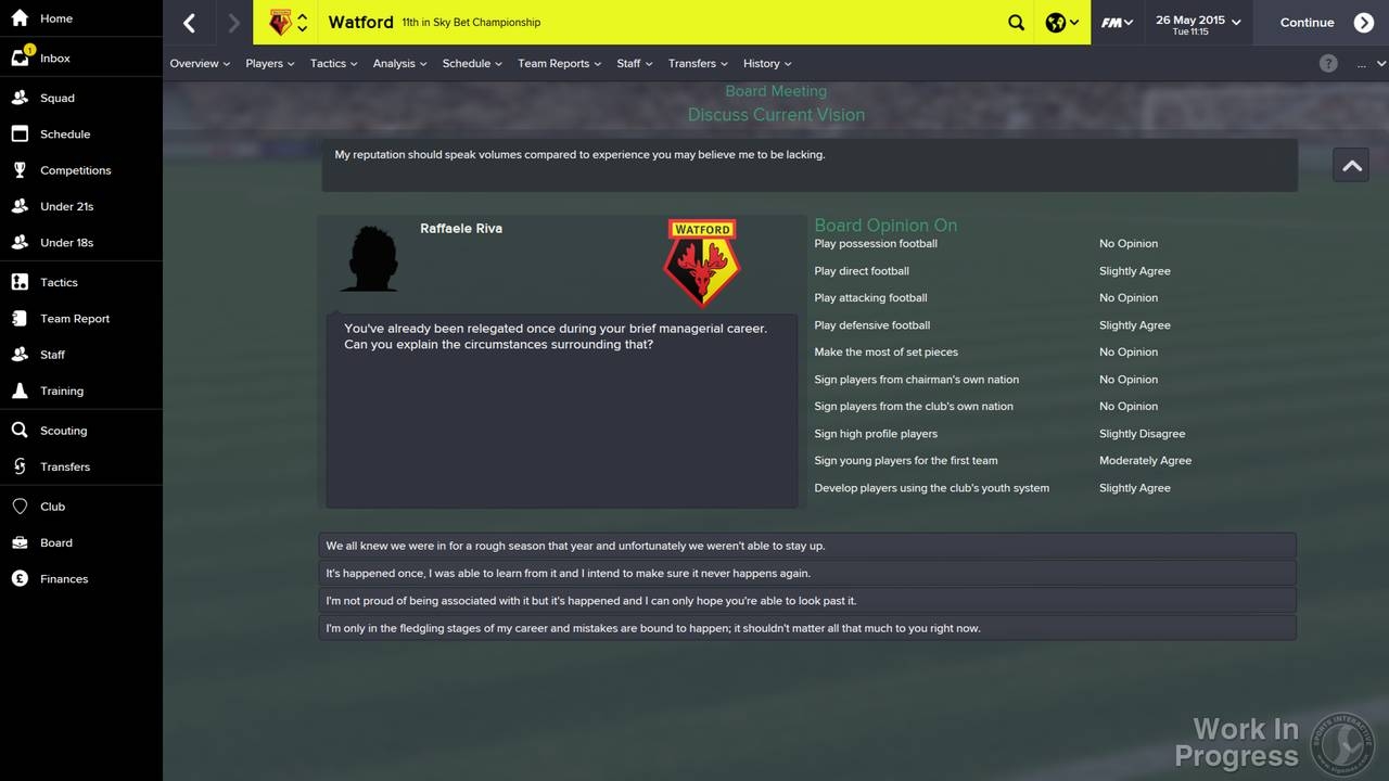 Скриншот из игры Football Manager 2015 под номером 6