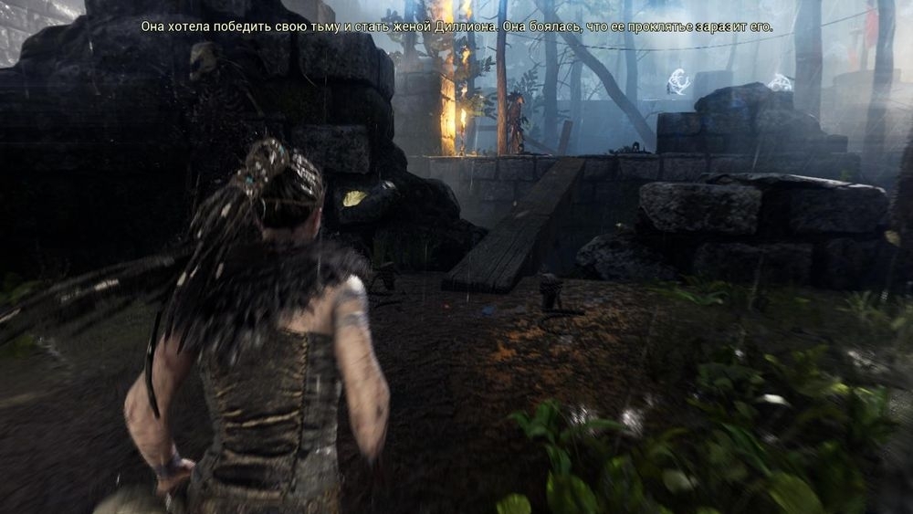 Скриншот из игры Hellblade: Senua