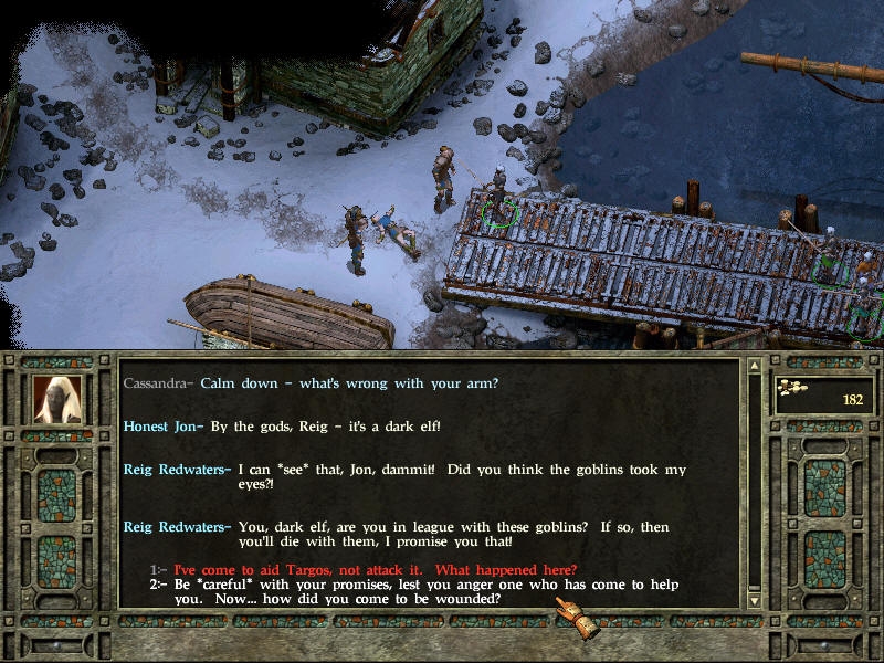 Скриншот из игры Icewind Dale под номером 18