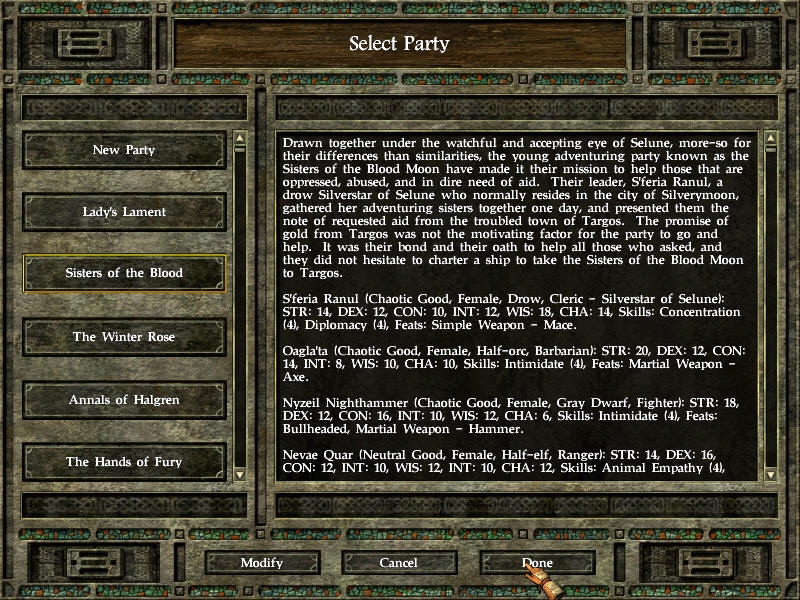 Скриншот из игры Icewind Dale под номером 24