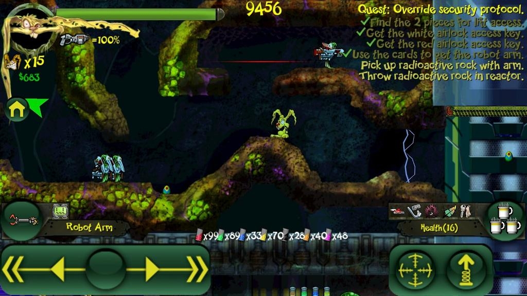 Скриншот из игры Toxic Bunny HD под номером 4