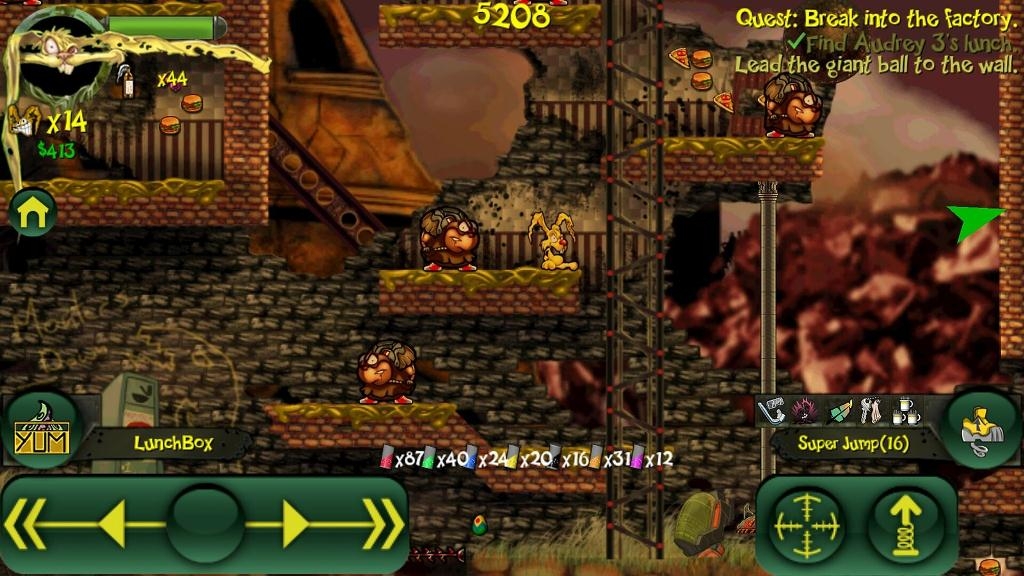 Скриншот из игры Toxic Bunny HD под номером 5