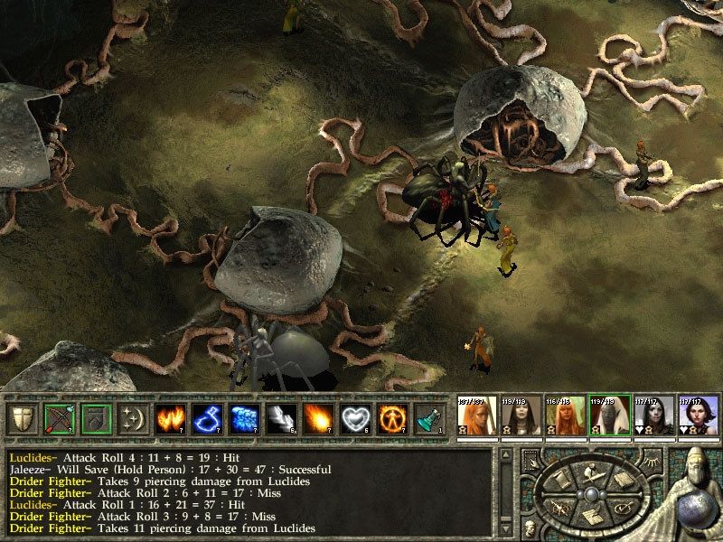 Скриншот из игры Icewind Dale 2 под номером 2