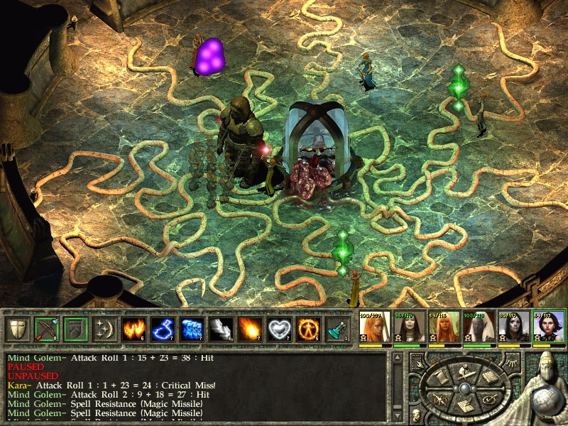 Скриншот из игры Icewind Dale 2 под номером 3
