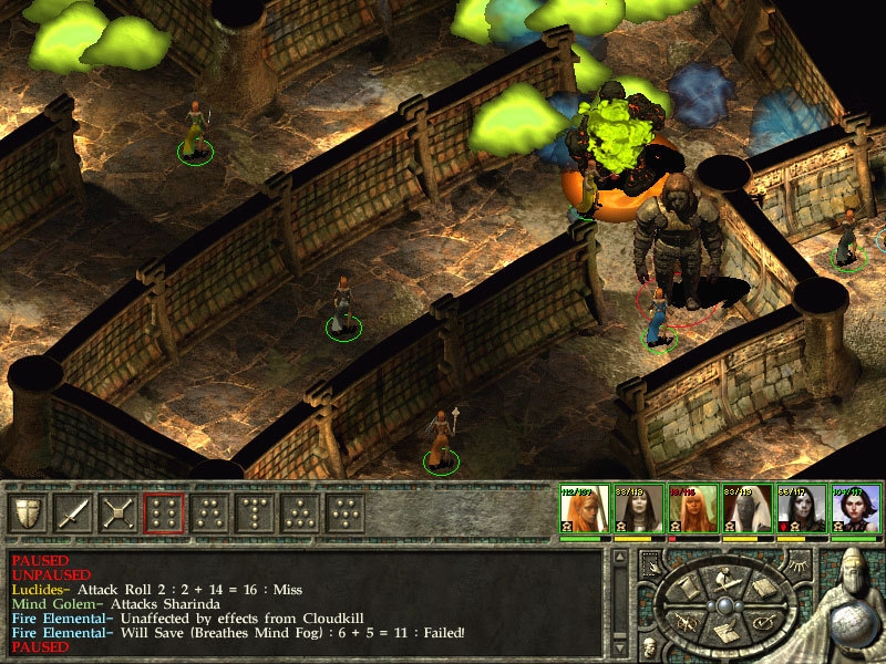 Скриншот из игры Icewind Dale 2 под номером 4