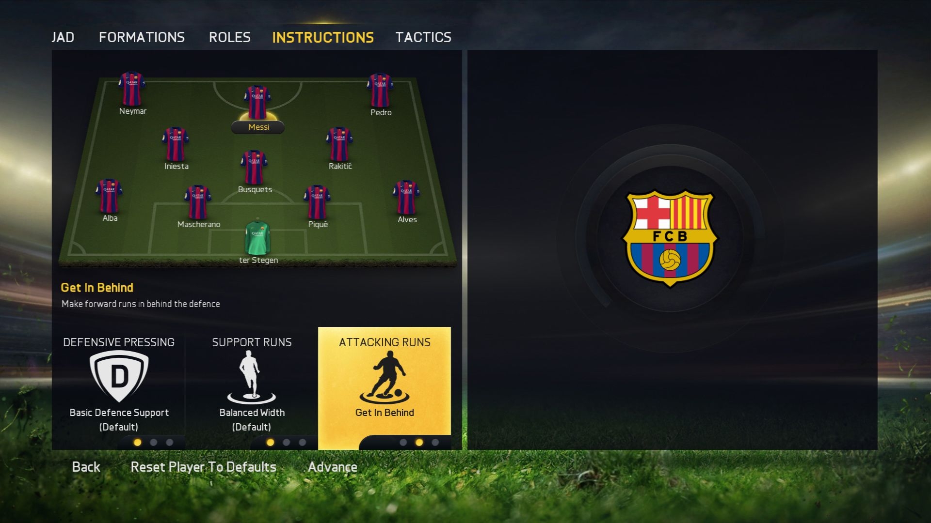 Скриншот из игры FIFA 15 под номером 30