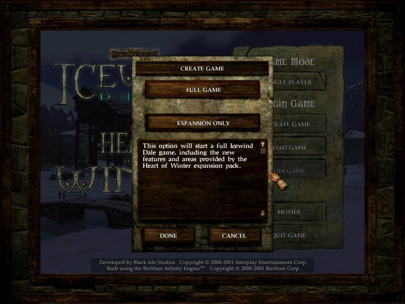 Скриншот из игры Icewind Dale: Heart Of Winter под номером 5