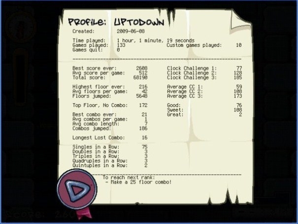 Скриншот из игры Icy Tower под номером 17