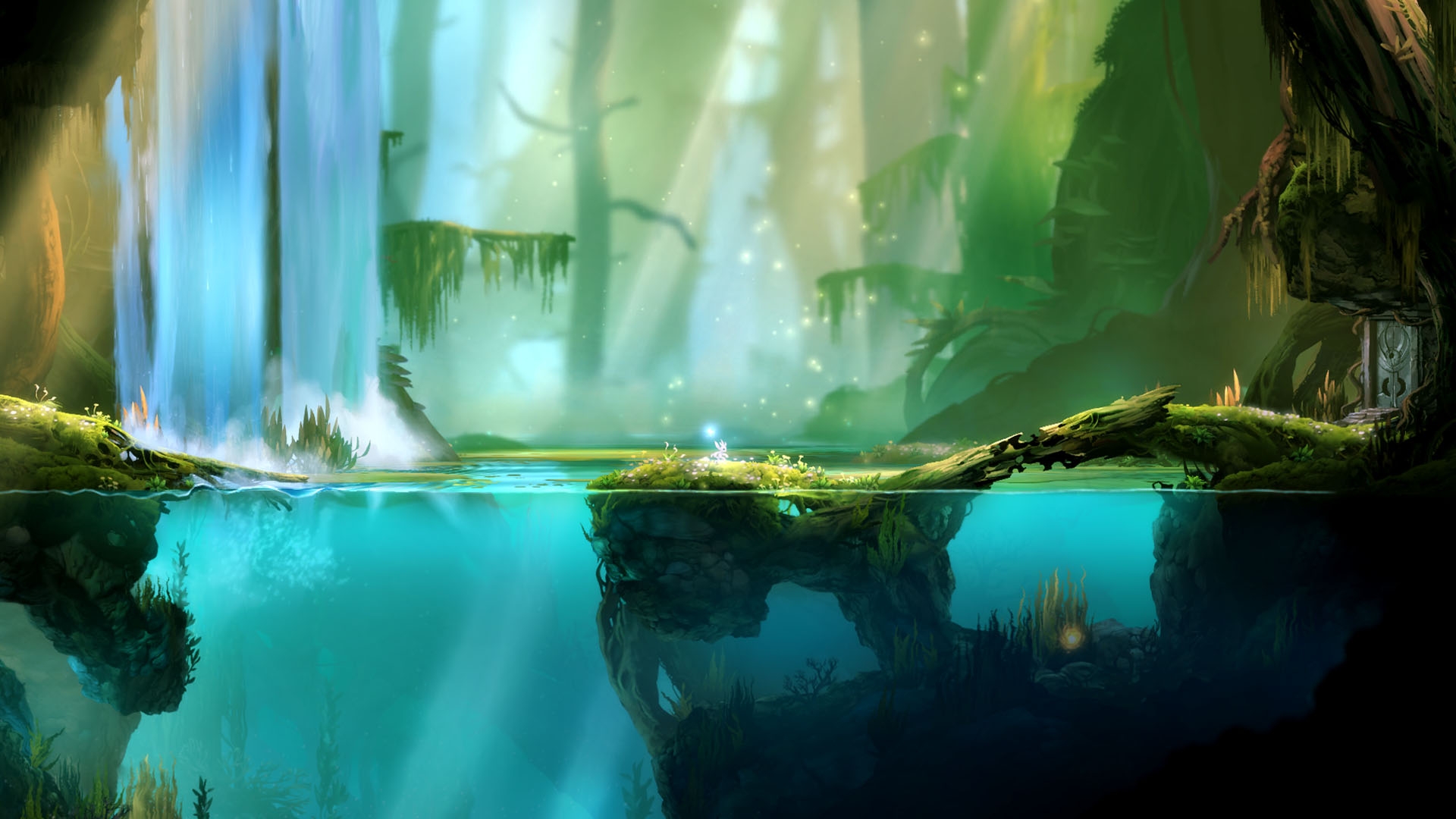 Скриншот из игры Ori and The Blind Forest под номером 10