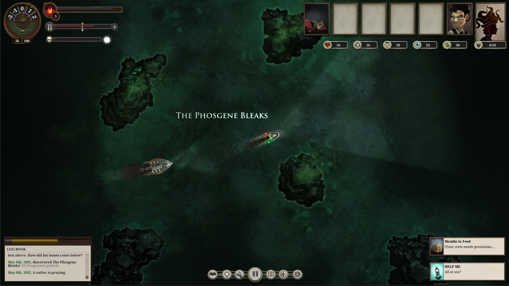 Скриншот из игры Sunless Sea под номером 4