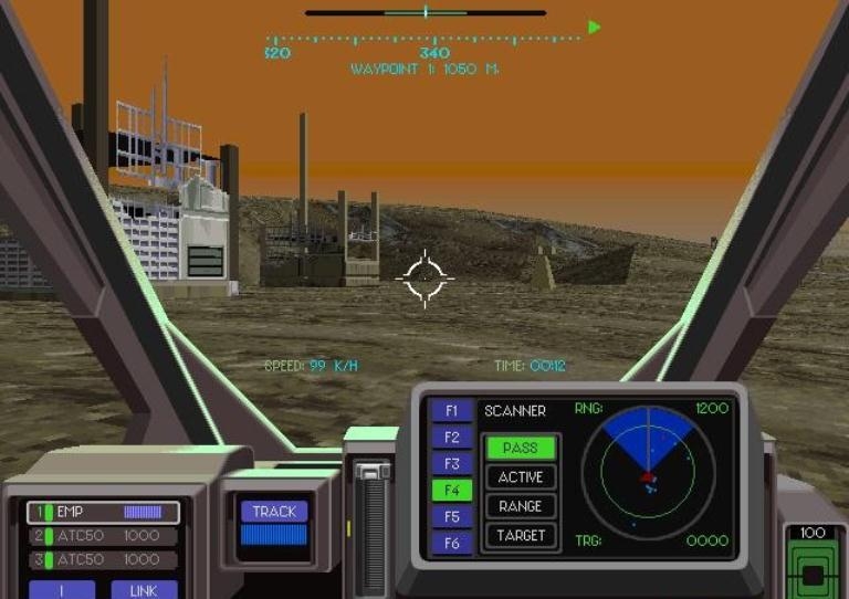 Скриншот из игры EarthSiege 2 под номером 1