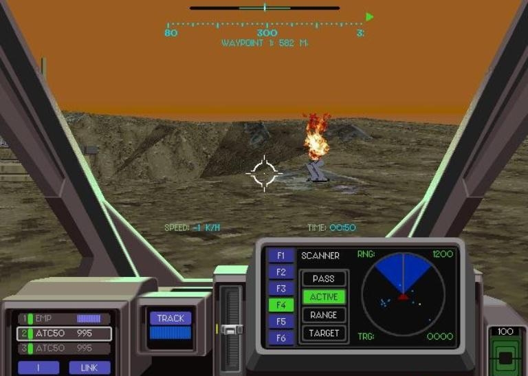 Скриншот из игры EarthSiege 2 под номером 2