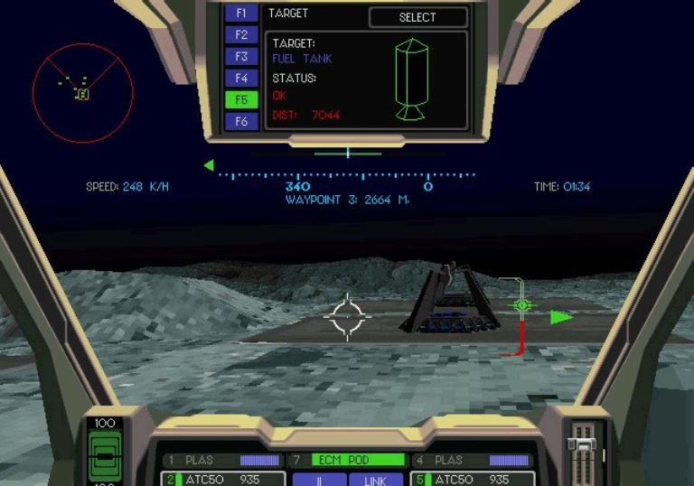Скриншот из игры EarthSiege 2 под номером 20