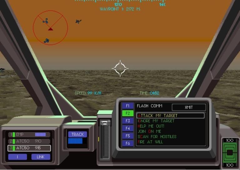 Скриншот из игры EarthSiege 2 под номером 31