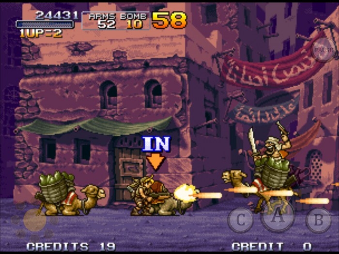 Скриншот из игры Metal Slug X под номером 1