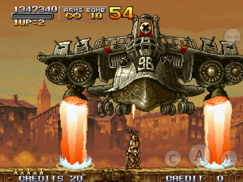 Скриншот из игры Metal Slug X под номером 3