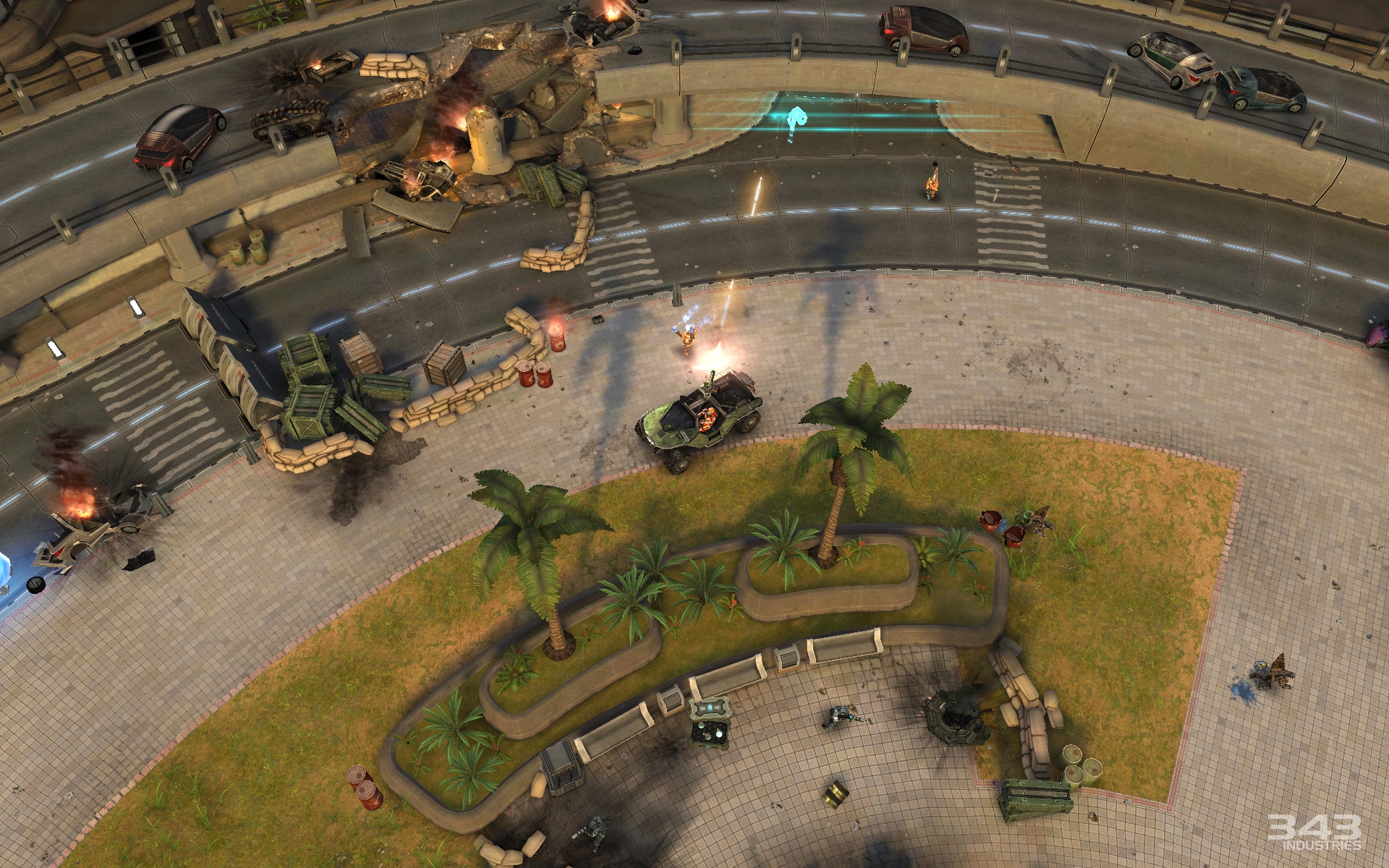 Скриншот из игры Halo: Spartan Strike под номером 9
