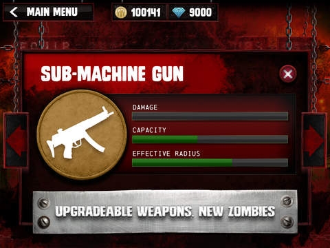 Скриншот из игры Audio Defence: Zombie Arena под номером 3