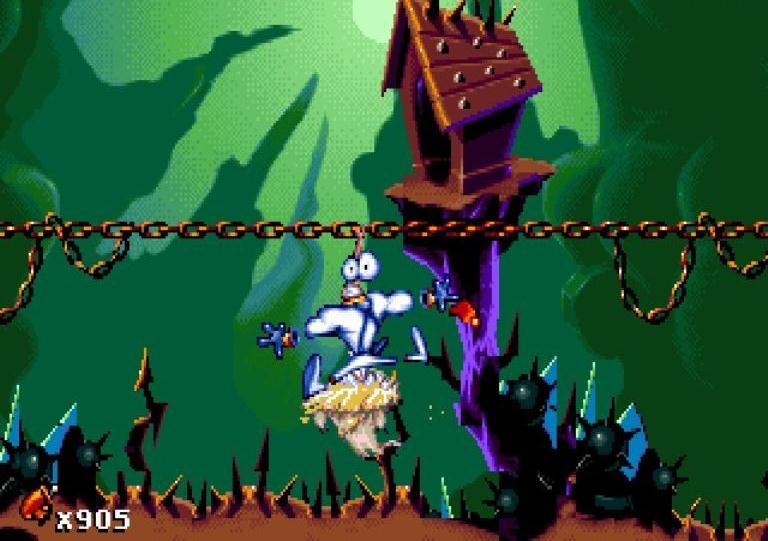 Скриншот из игры Earthworm Jim под номером 17