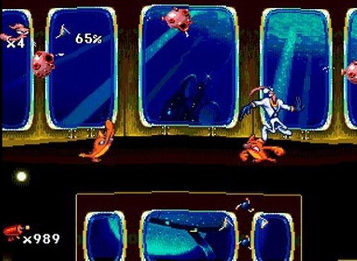 Скриншот из игры Earthworm Jim под номером 19
