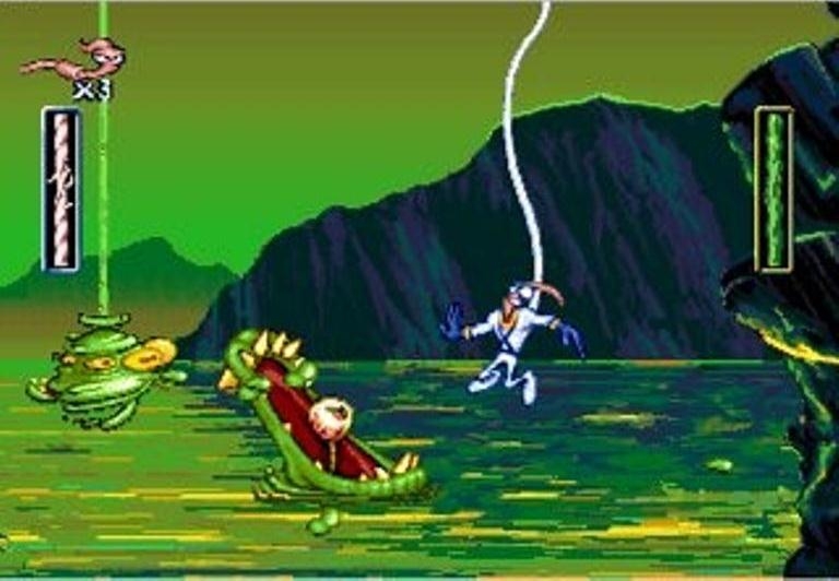 Скриншот из игры Earthworm Jim под номером 2