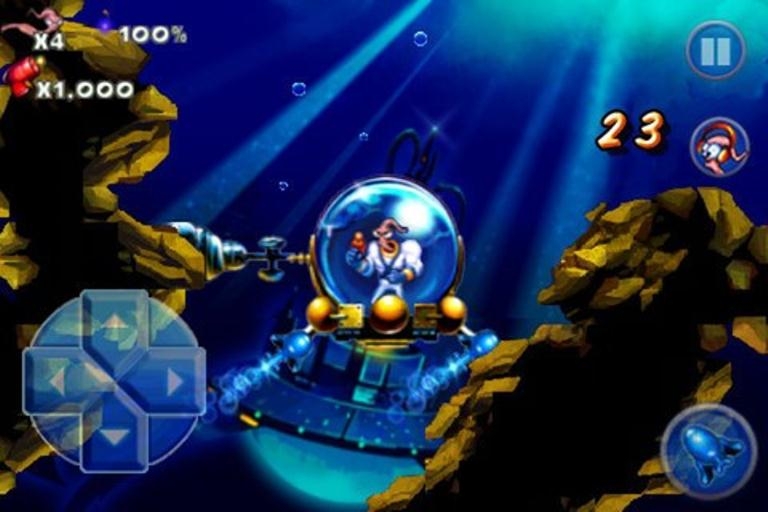 Скриншот из игры Earthworm Jim под номером 8