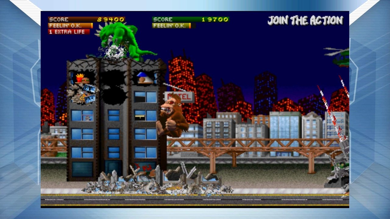Скриншот из игры Rampage World Tour под номером 1