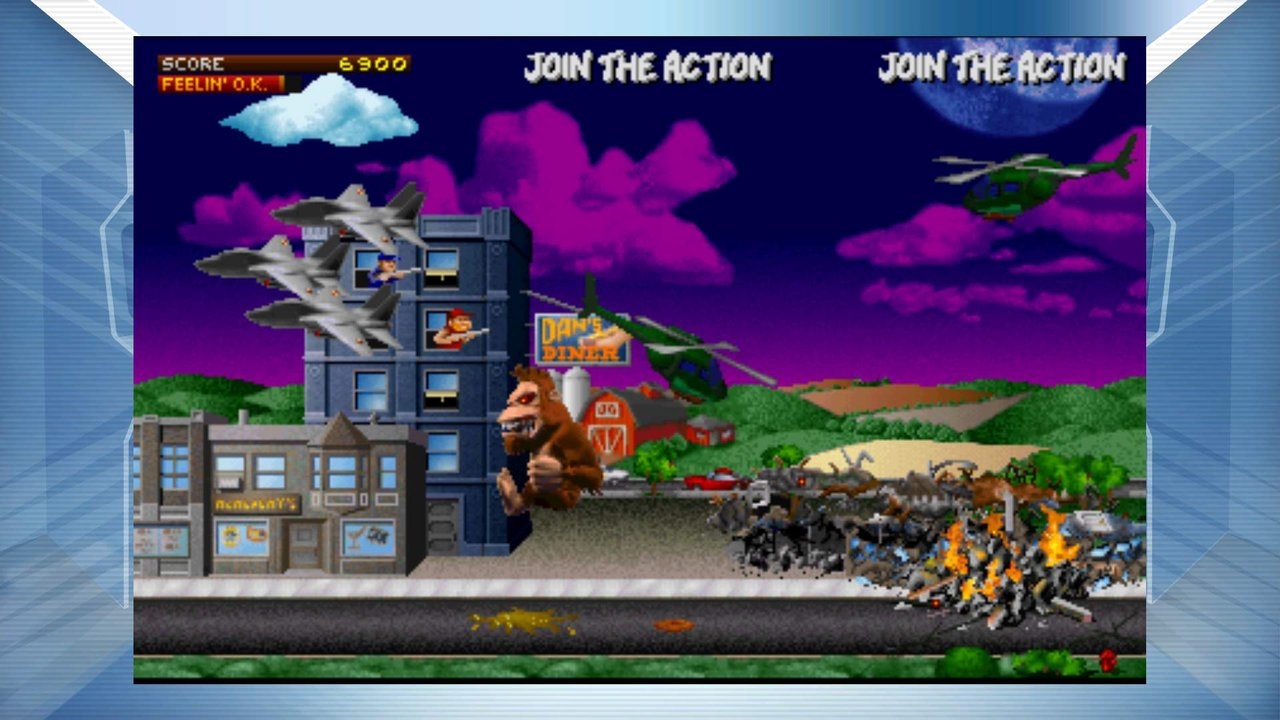 Скриншот из игры Rampage World Tour под номером 2