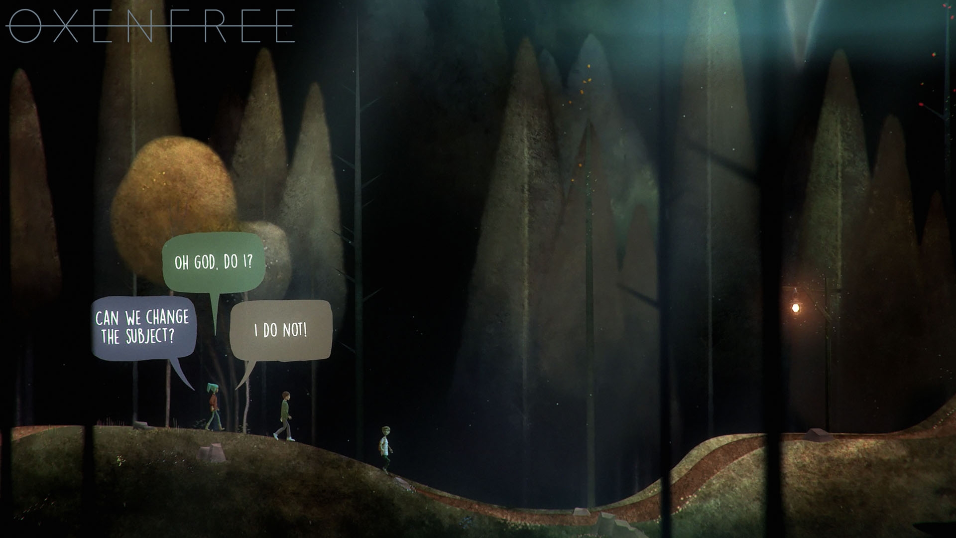 Скриншот из игры Oxenfree под номером 14