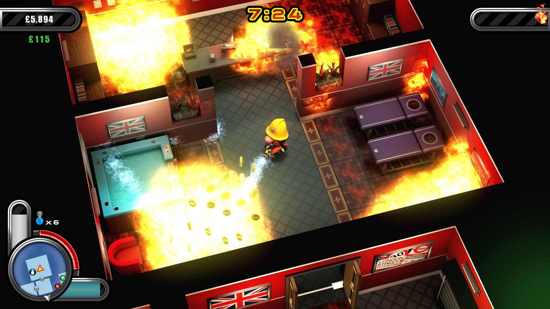 Скриншот из игры Flame Over под номером 11