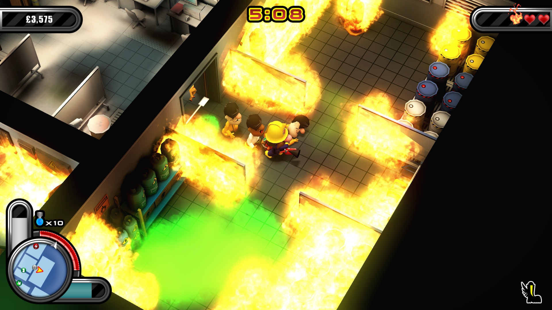Скриншот из игры Flame Over под номером 4