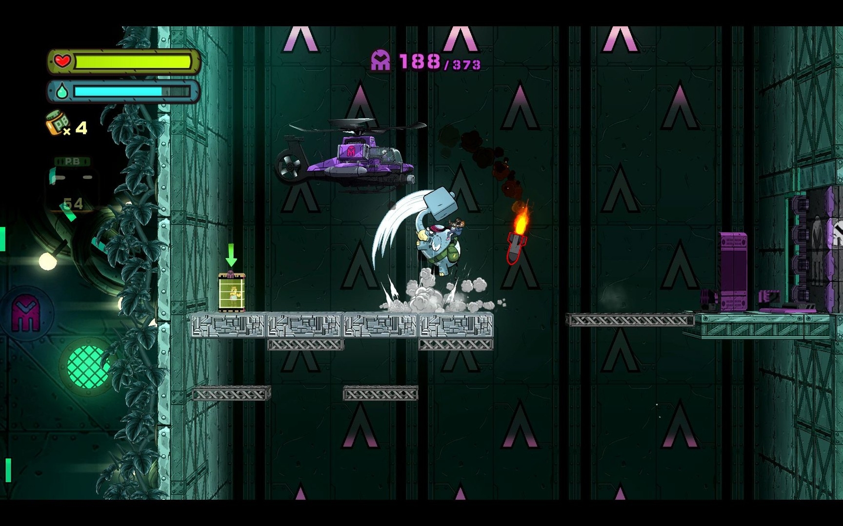 Скриншот из игры Tembo the Badass Elephant под номером 1