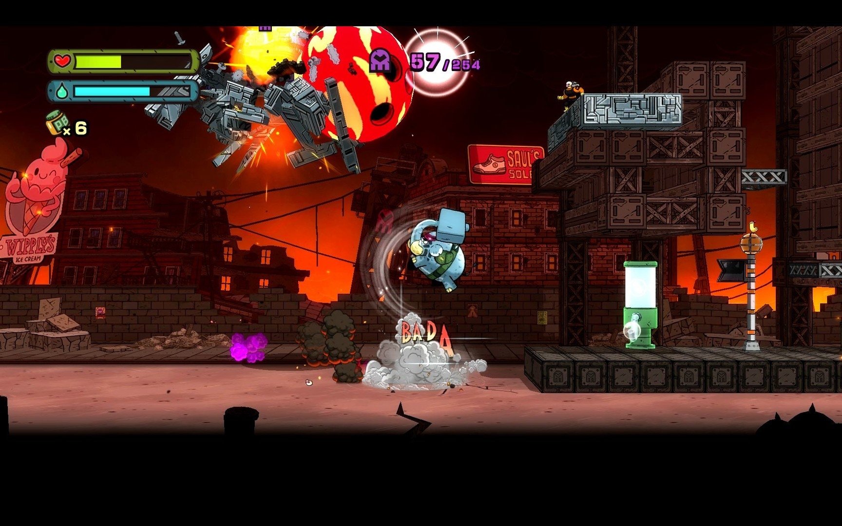 Скриншот из игры Tembo the Badass Elephant под номером 3