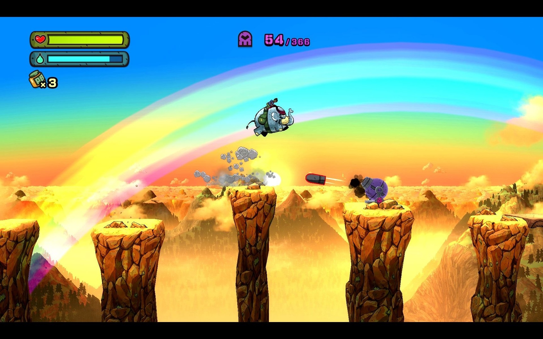 Скриншот из игры Tembo the Badass Elephant под номером 7
