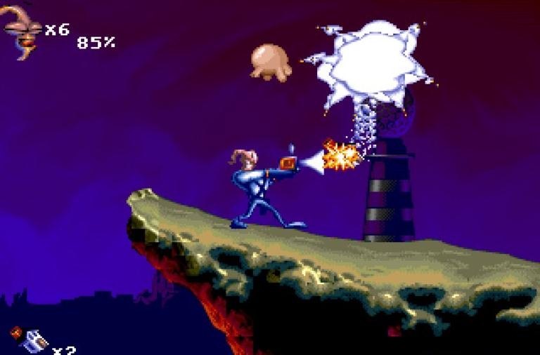 Скриншот из игры Earthworm Jim 2 под номером 14