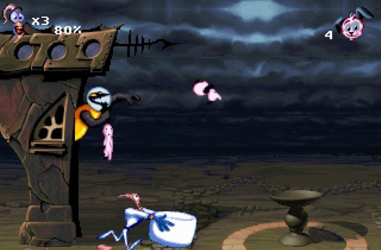 Скриншот из игры Earthworm Jim 2 под номером 2