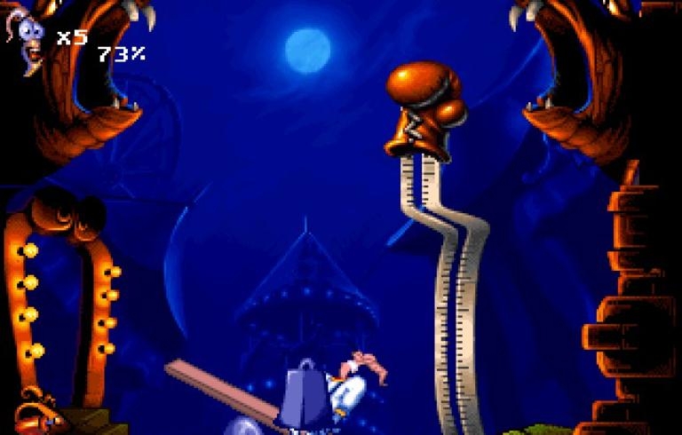 Скриншот из игры Earthworm Jim 2 под номером 24