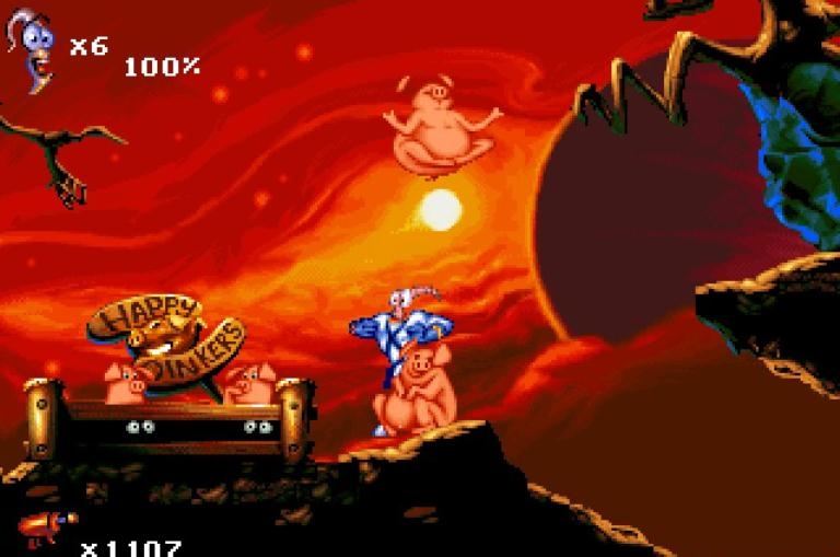 Скриншот из игры Earthworm Jim 2 под номером 26