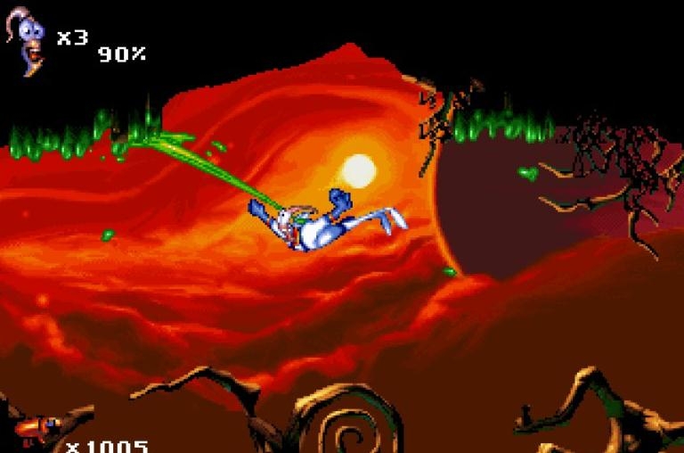 Скриншот из игры Earthworm Jim 2 под номером 3