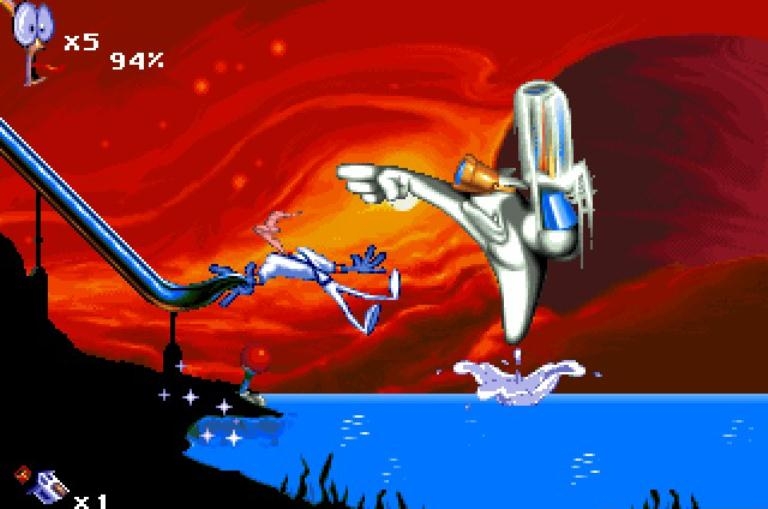 Скриншот из игры Earthworm Jim 2 под номером 8