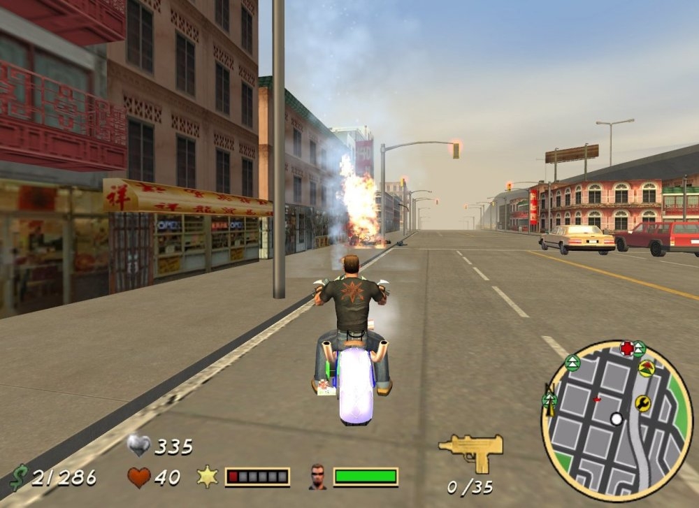 Скриншот из игры Outlaw Chopper под номером 1