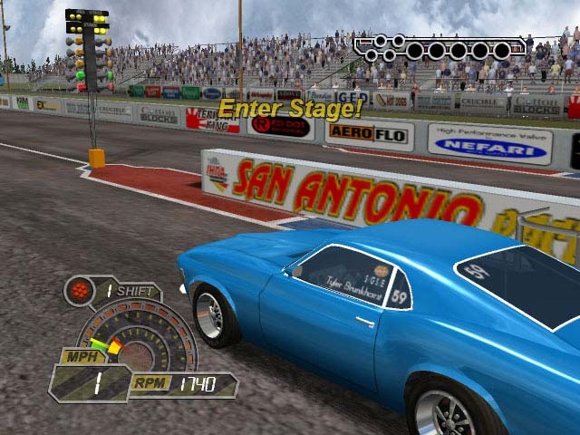 Скриншот из игры IHRA Drag Racing под номером 3
