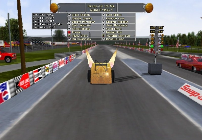 Скриншот из игры IHRA Drag Racing под номером 34