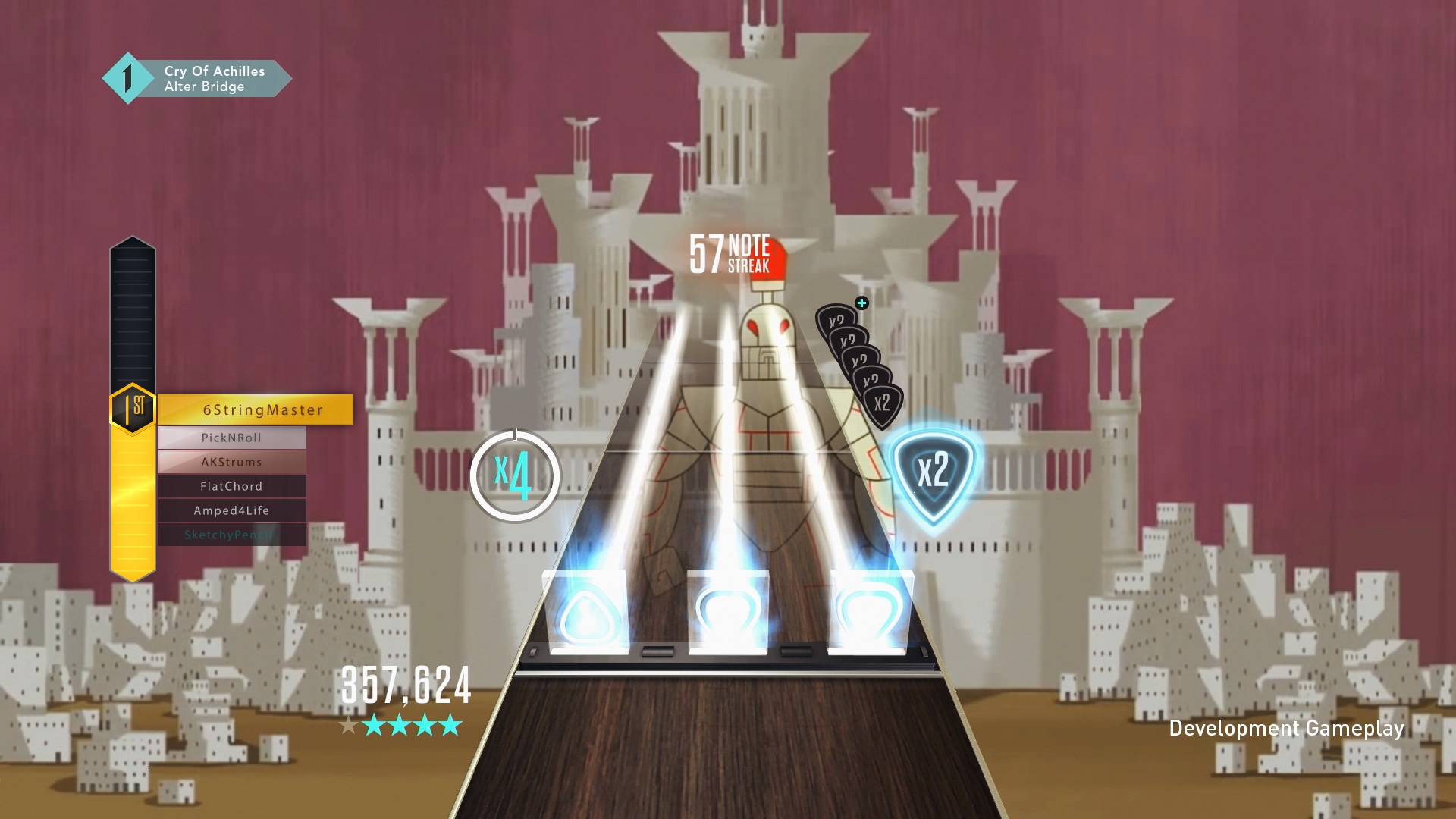 Скриншот из игры Guitar Hero Live под номером 1