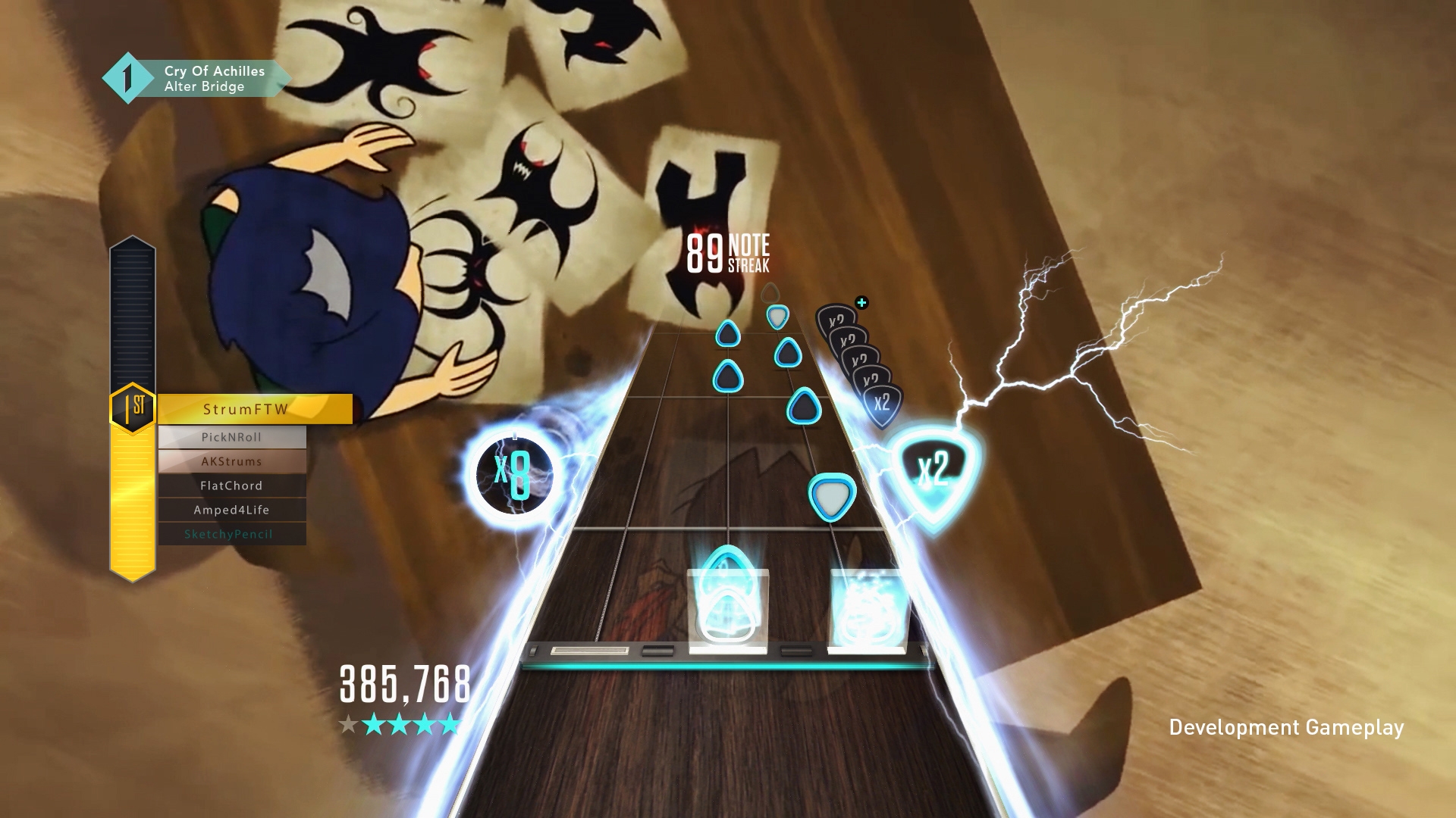 Скриншот из игры Guitar Hero Live под номером 6