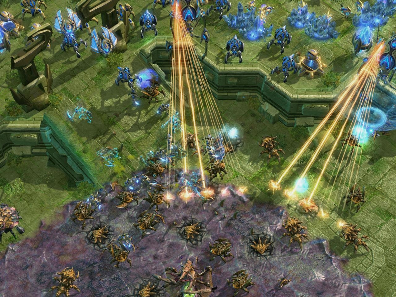 Скриншот из игры StarCraft 2: Wings of Liberty под номером 10