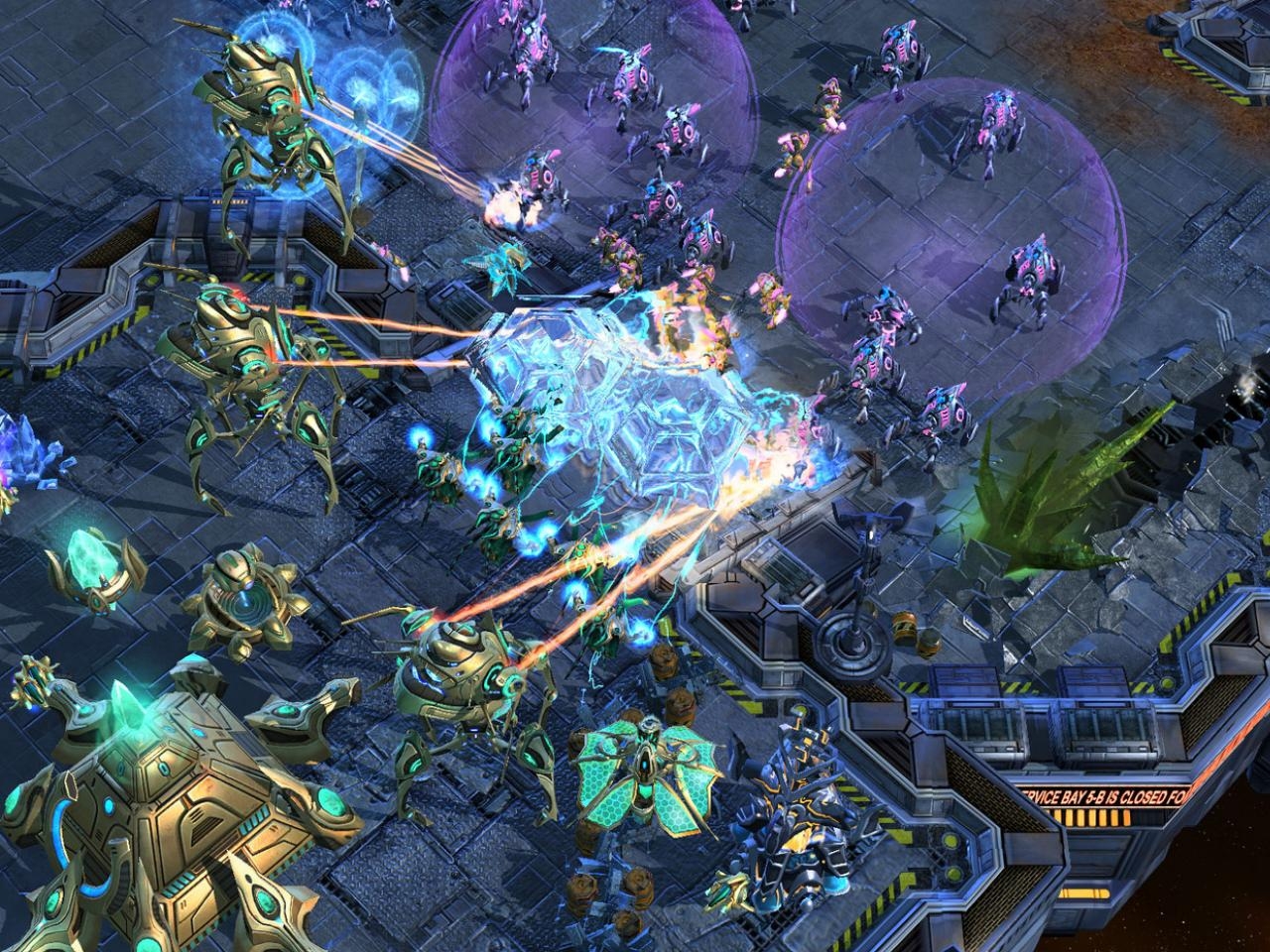 Скриншот из игры StarCraft 2: Wings of Liberty под номером 11