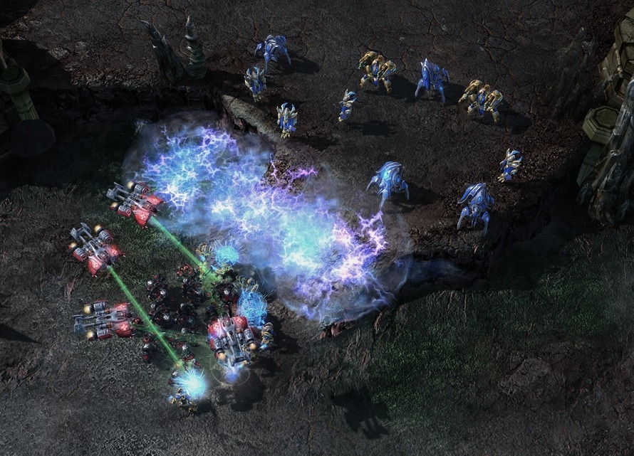 Скриншот из игры StarCraft 2: Wings of Liberty под номером 113